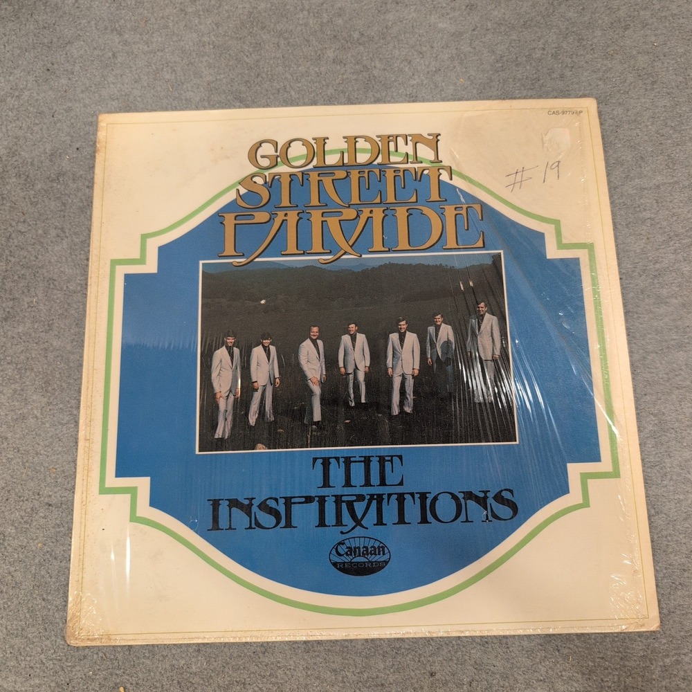 The Inspirations Golden Street Parade Vinyl LP Canaan Records CAS-9779-LP Gospel - Picture 1 of 2